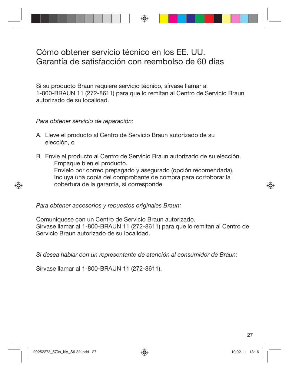 Braun 530s-4 Series 5 User Manual | Page 26 / 28