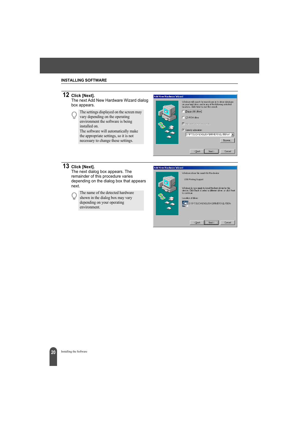Brother QL-500A User Manual | Page 24 / 70