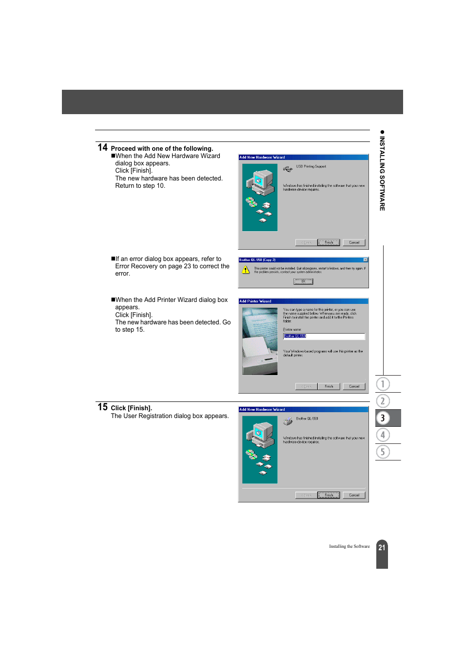 Brother QL-500A User Manual | Page 25 / 70