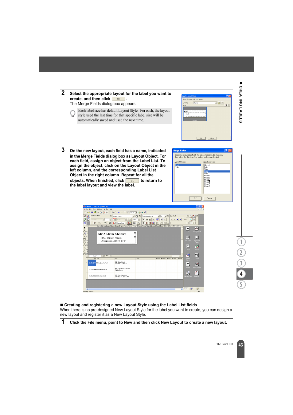 Brother QL-500A User Manual | Page 47 / 70