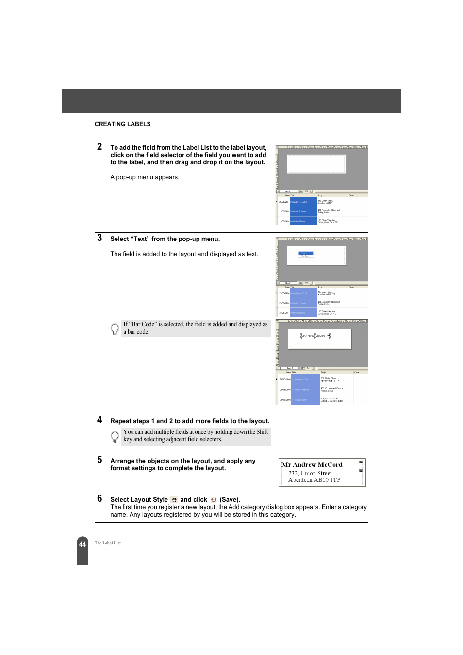 Brother QL-500A User Manual | Page 48 / 70