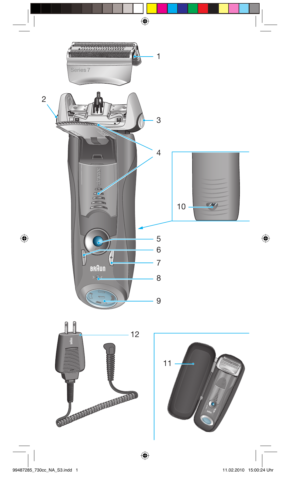 Braun 730s-4 Series 7 User Manual | Page 3 / 34
