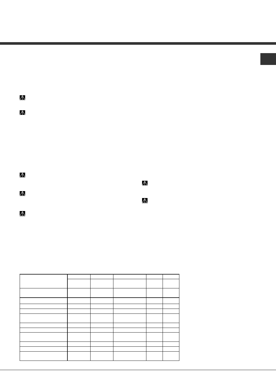Hotpoint Ariston LFTA+ H2141 HX User Manual | Page 43 / 84