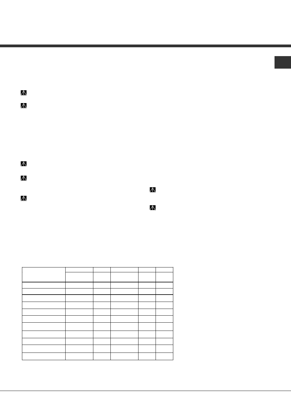 Hotpoint Ariston LFTA+ H2141 HX User Manual | Page 55 / 84