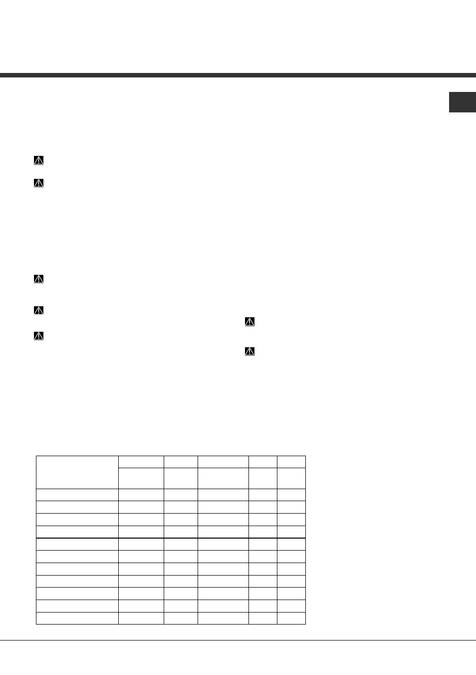 Hotpoint Ariston LFTA+ H2141 HX User Manual | Page 67 / 84