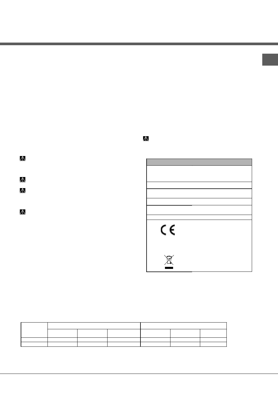 Aanwijzingen voor de eerste afwascyclus | Hotpoint Ariston LFTA+ 2164 A-HA.R User Manual | Page 51 / 84
