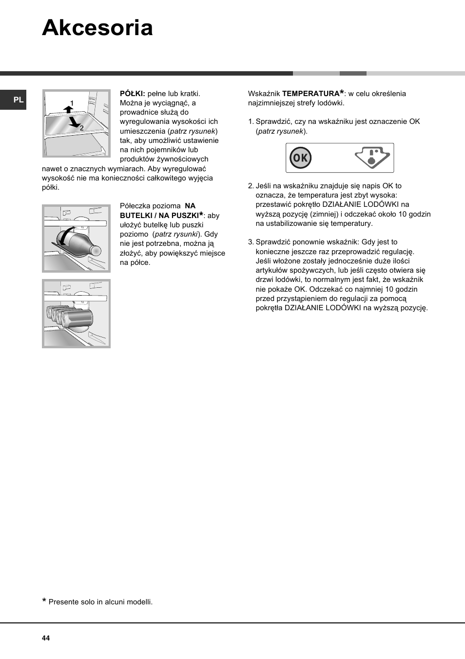 Hotpoint Ariston Doble puerta BD 2922 EU-HA User Manual | Page 44 / 52