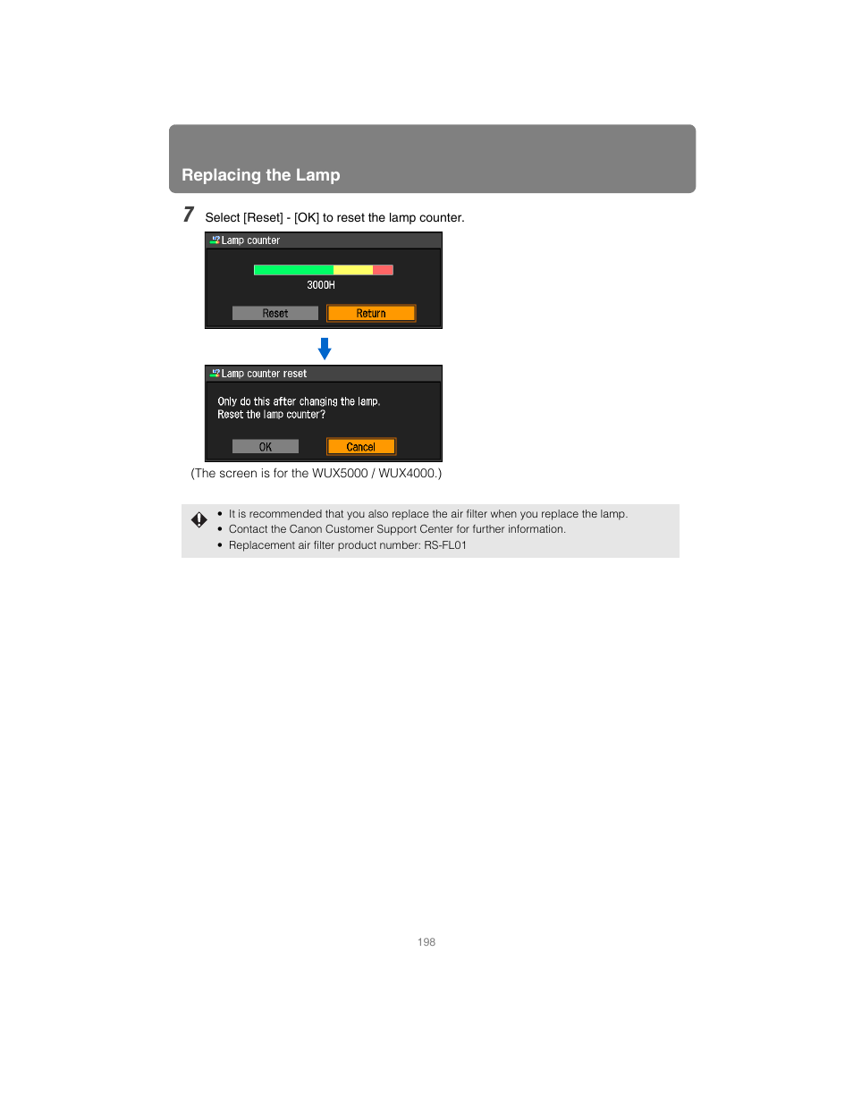 Canon XEED SX6000 User Manual | Page 198 / 240