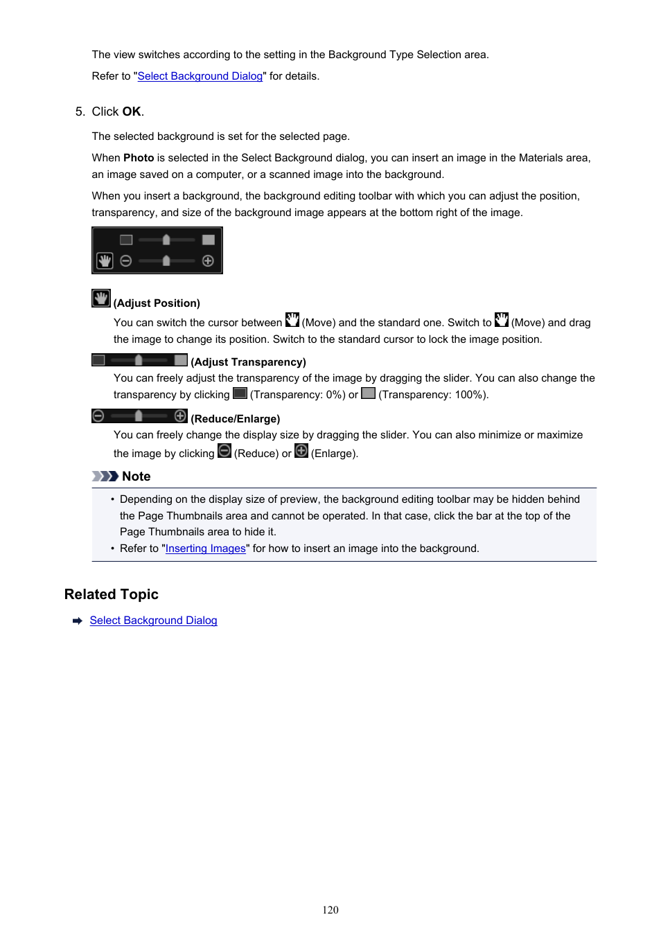 Related topic | Canon PIXMA MX395 User Manual | Page 120 / 300