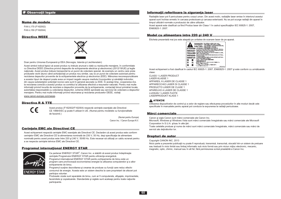 Canon i-SENSYS FAX-L170 User Manual | Page 138 / 248
