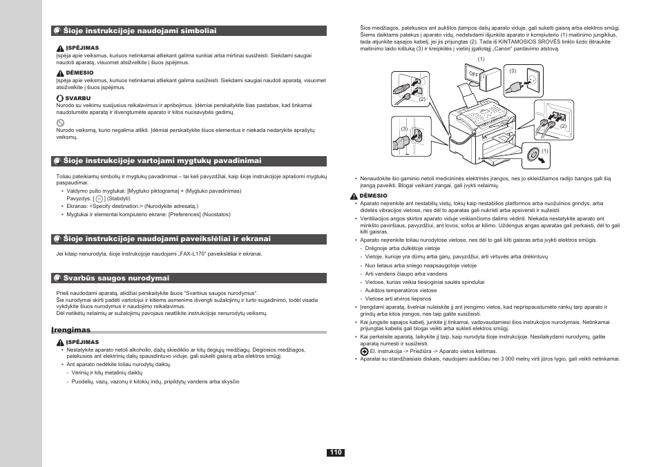 P.110 | Canon i-SENSYS FAX-L170 User Manual | Page 188 / 248