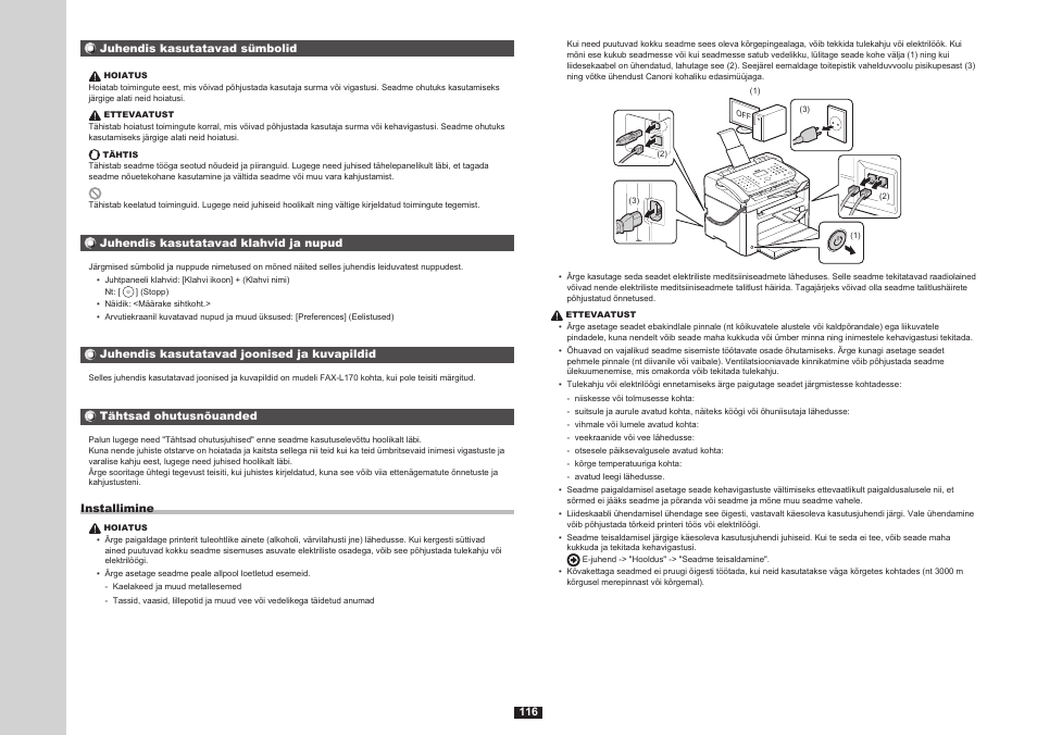 P.116 | Canon i-SENSYS FAX-L170 User Manual | Page 194 / 248