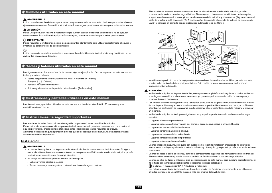 Pág.146 | Canon i-SENSYS FAX-L170 User Manual | Page 224 / 248