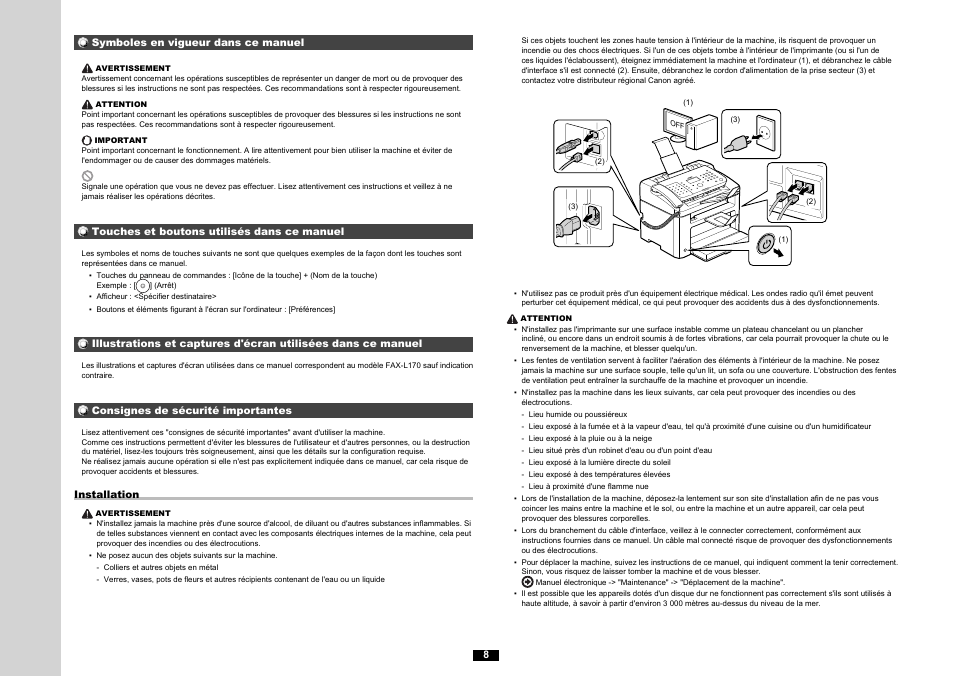 Canon i-SENSYS FAX-L170 User Manual | Page 86 / 248