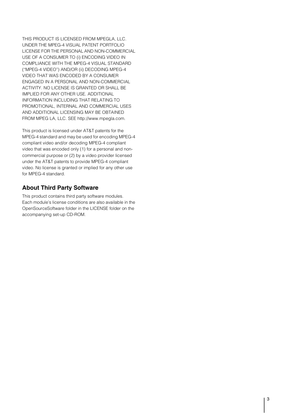About third party software | Canon VB-M700F User Manual | Page 3 / 138