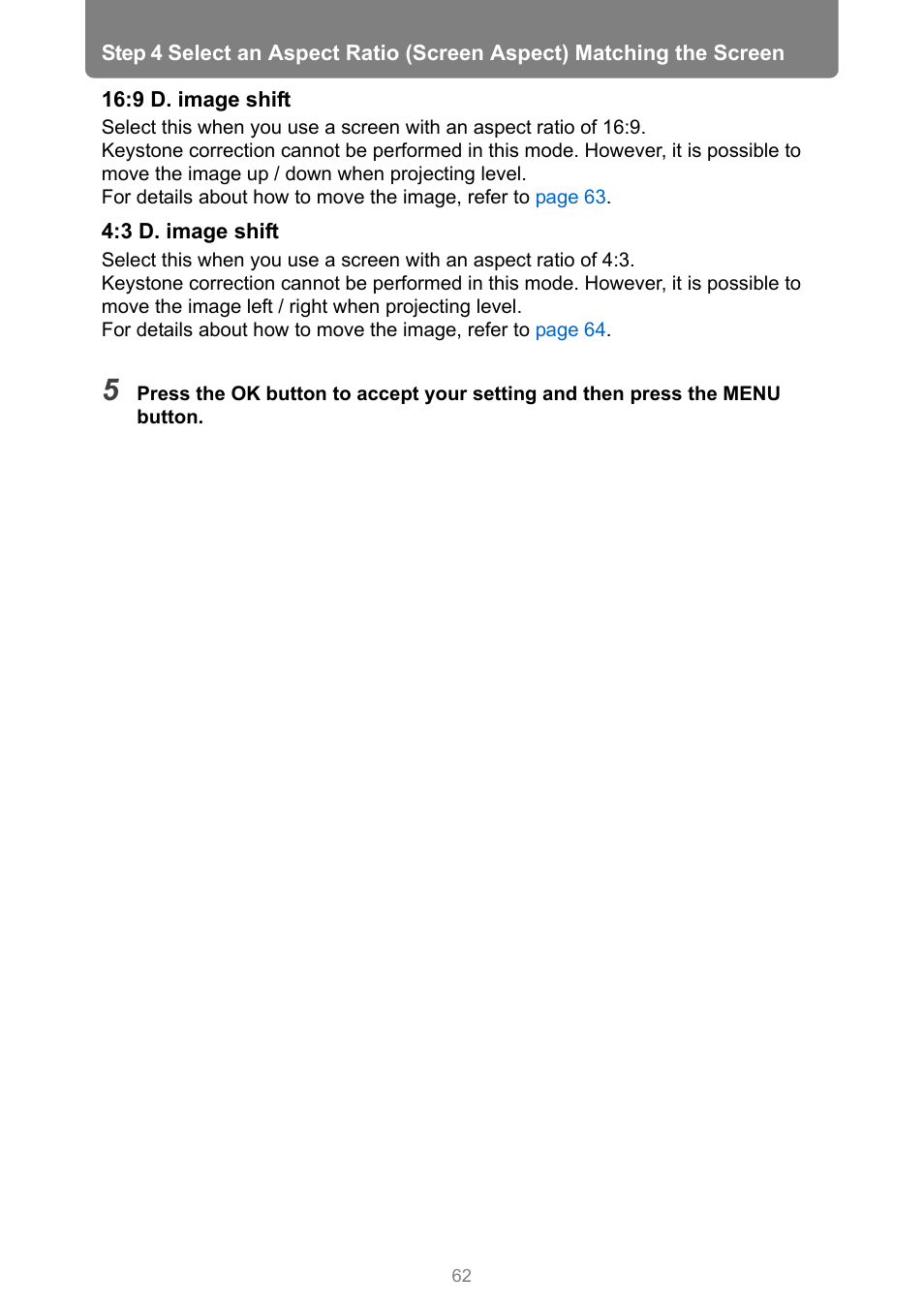 Canon XEED WUX450 User Manual | Page 62 / 314
