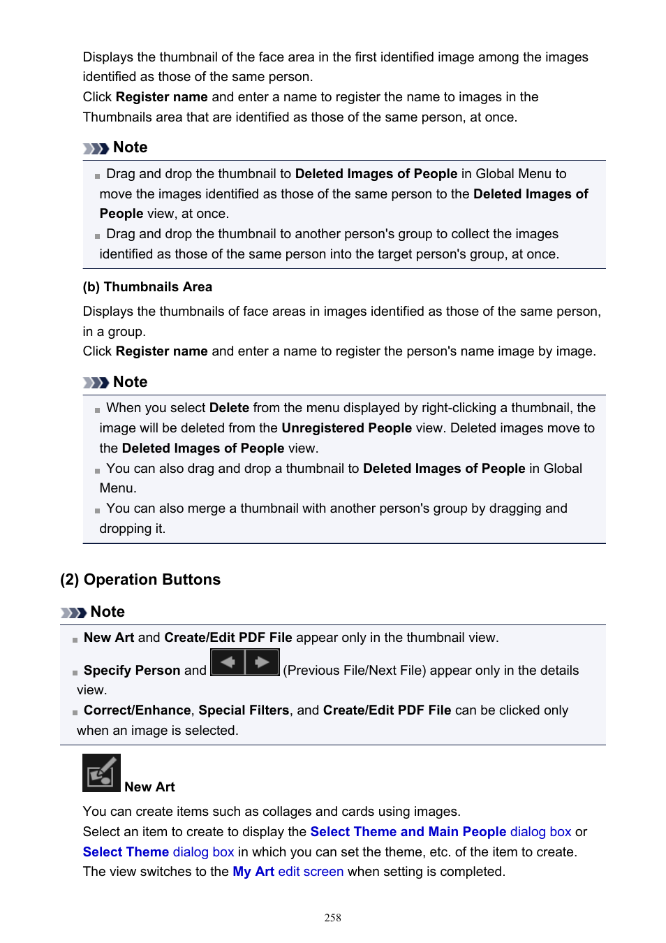 2) operation buttons | Canon PIXMA IP2700 User Manual | Page 258 / 339