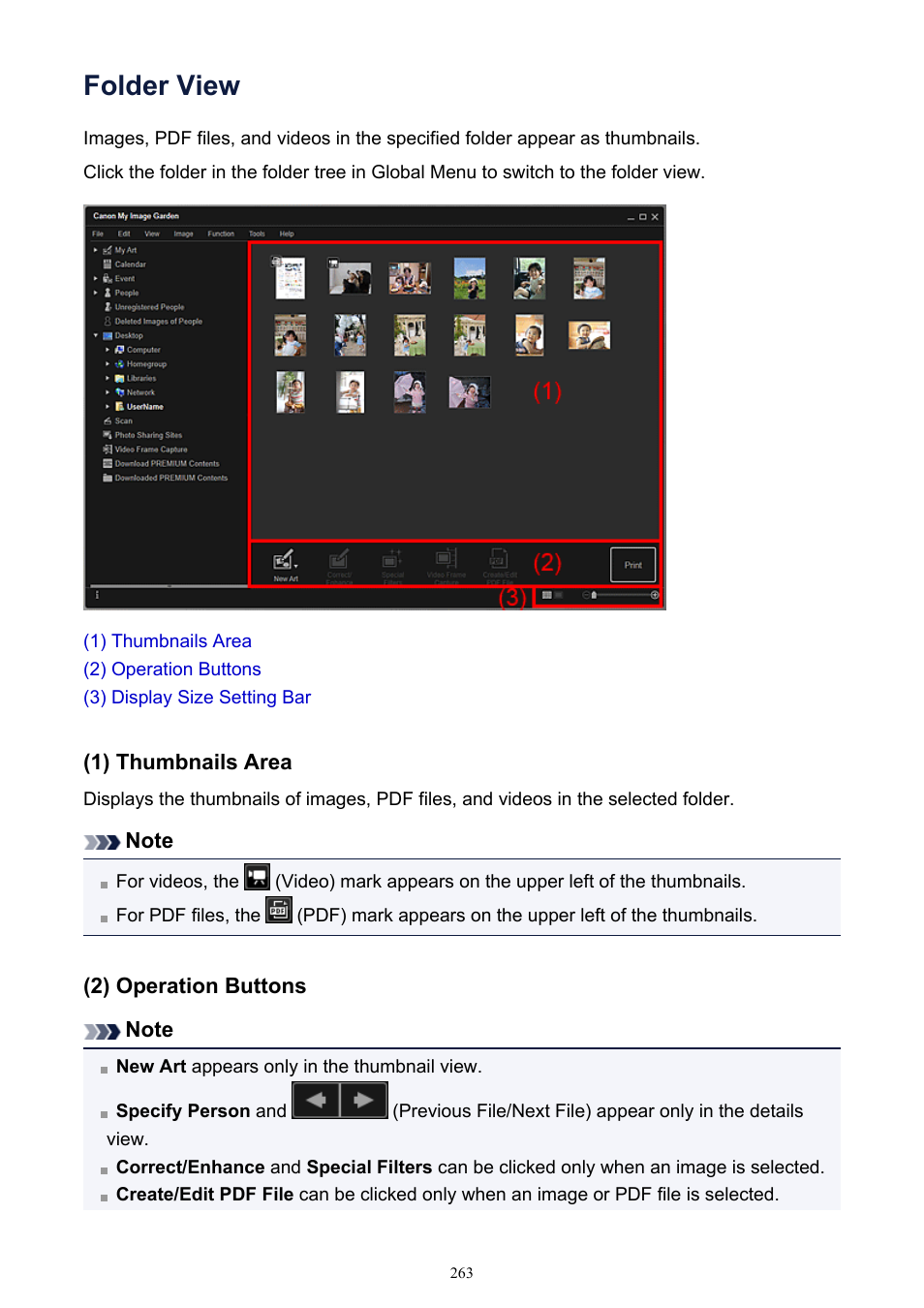 Folder view, And you can browse | Canon PIXMA IP2700 User Manual | Page 263 / 339