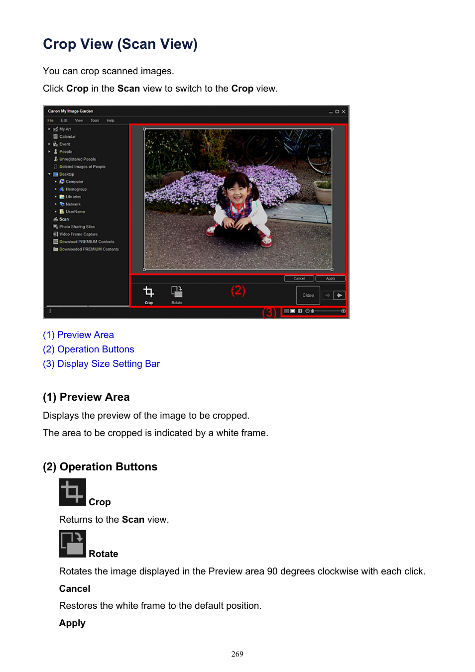 Crop view (scan view) | Canon PIXMA IP2700 User Manual | Page 269 / 339