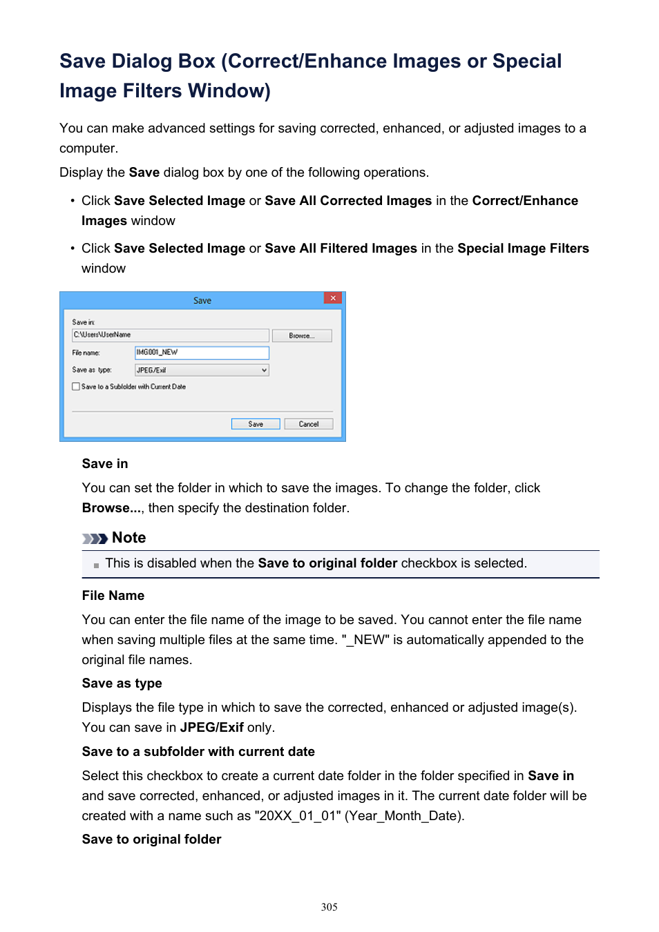 Save dialog box | Canon PIXMA IP2700 User Manual | Page 305 / 339