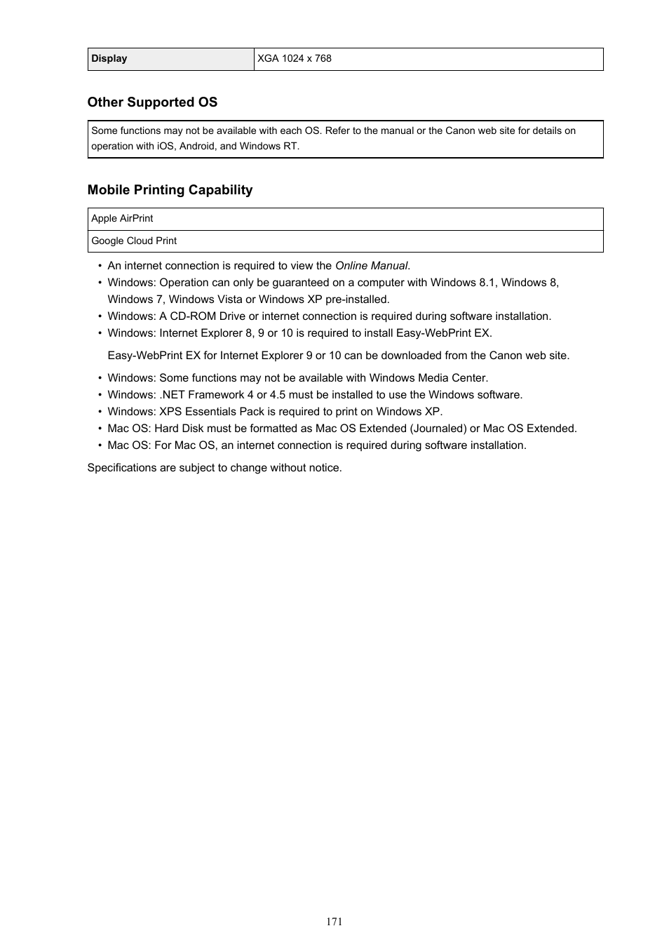 Canon PIXMA iX6850 User Manual | Page 171 / 378