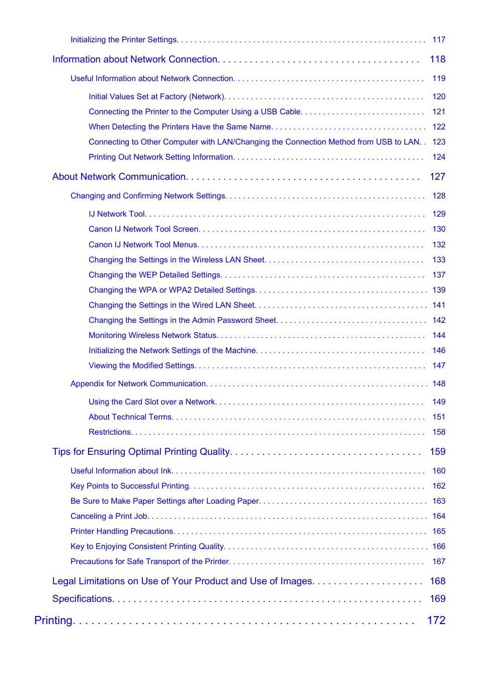 Printing | Canon PIXMA iX6850 User Manual | Page 4 / 378