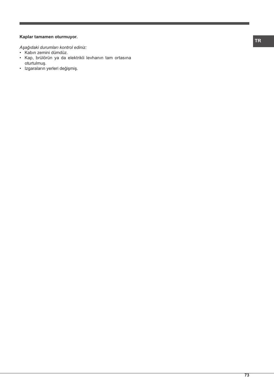 Hotpoint Ariston PK 755 D GH X-HA User Manual | Page 73 / 80