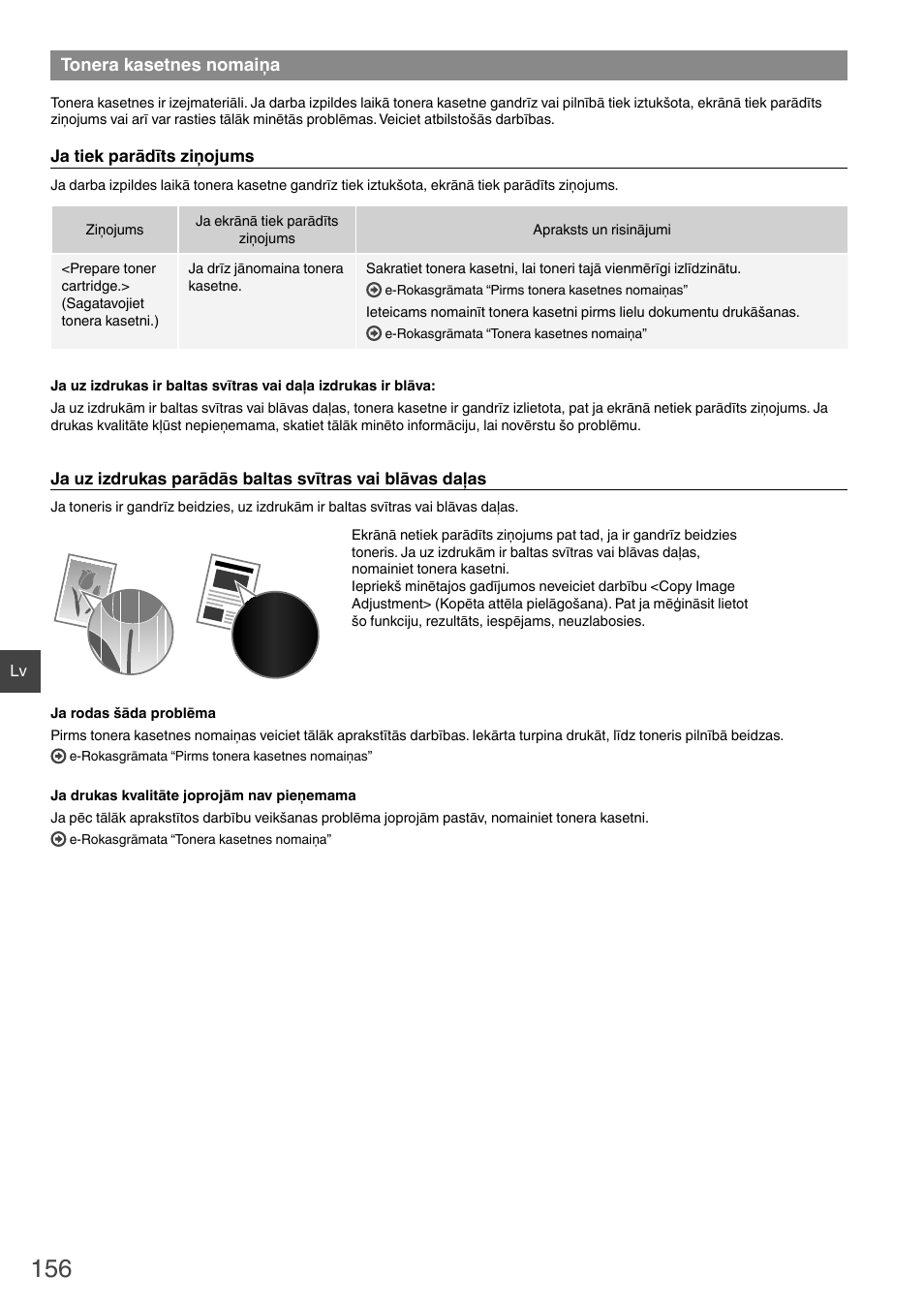 Tonera kasetnes nomaiņa | Canon i-SENSYS MF6180dw User Manual | Page 156 / 292