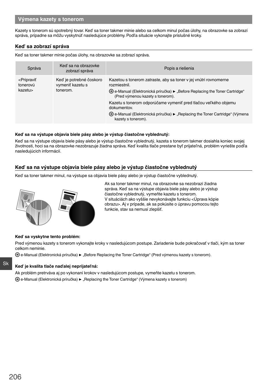 Výmena kazety s tonerom | Canon i-SENSYS MF6180dw User Manual | Page 206 / 292
