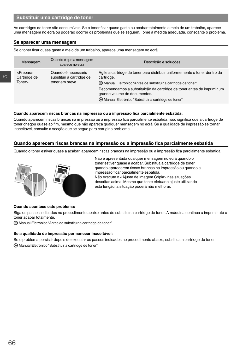 Substituir uma cartridge de toner | Canon i-SENSYS MF6180dw User Manual | Page 66 / 292
