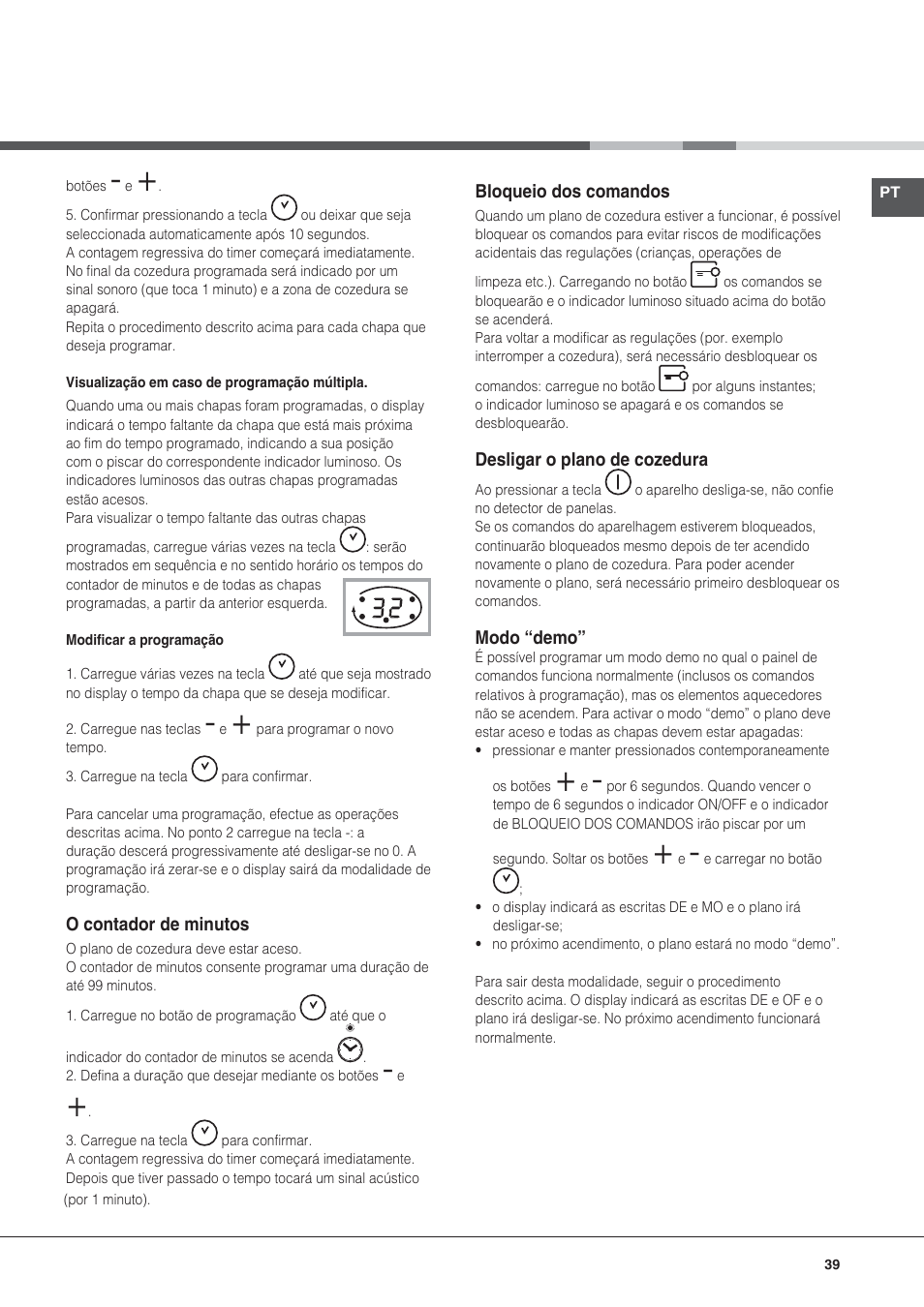 Hotpoint Ariston KIO 633 T Z User Manual | Page 39 / 84