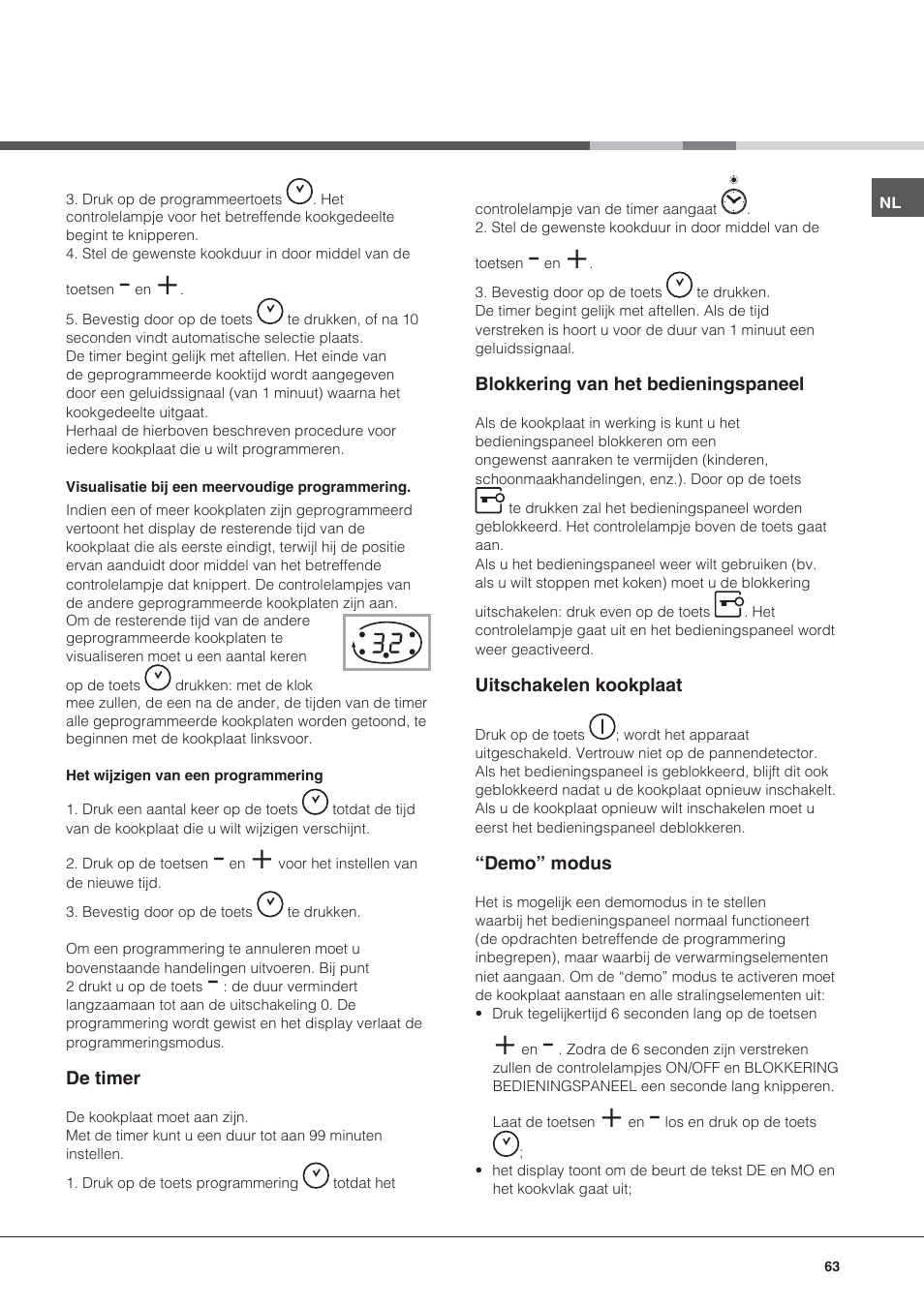 Hotpoint Ariston KIO 633 T Z User Manual | Page 63 / 84
