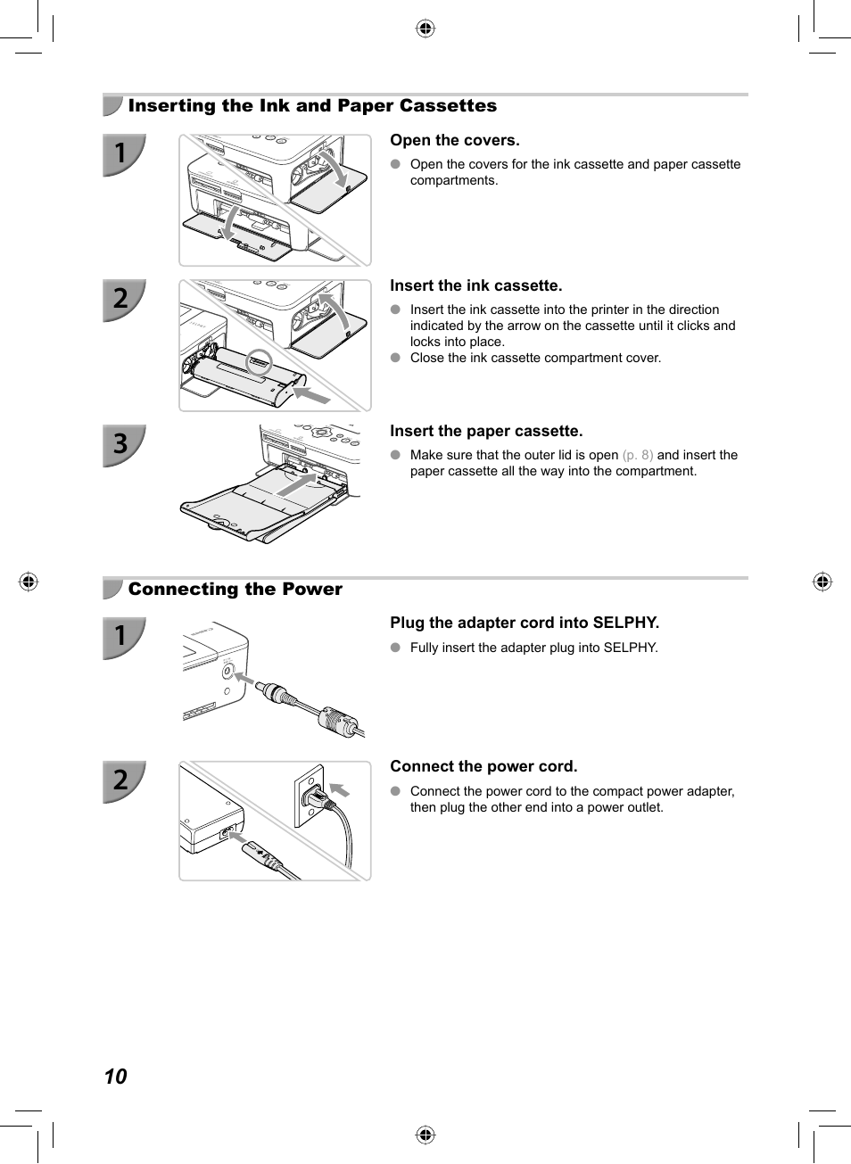 Canon SELPHY CP810 User Manual | Page 10 / 360