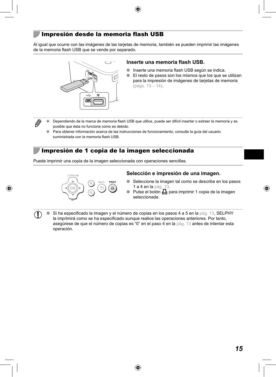 Impresión de 1 copia de la imagen seleccionada | Canon SELPHY CP810 User Manual | Page 135 / 360