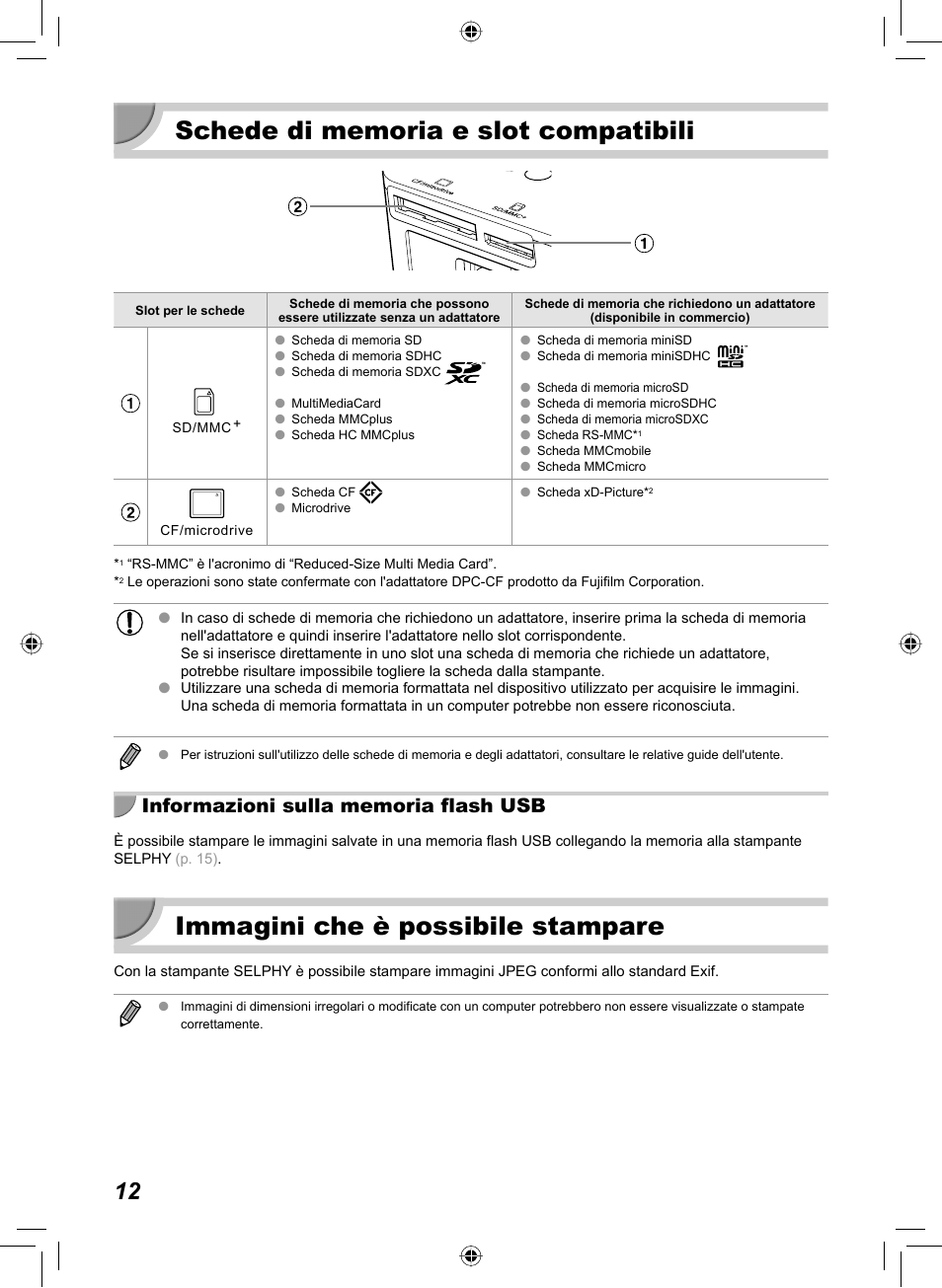 Immagini che è possibile stampare | Canon SELPHY CP810 User Manual | Page 212 / 360