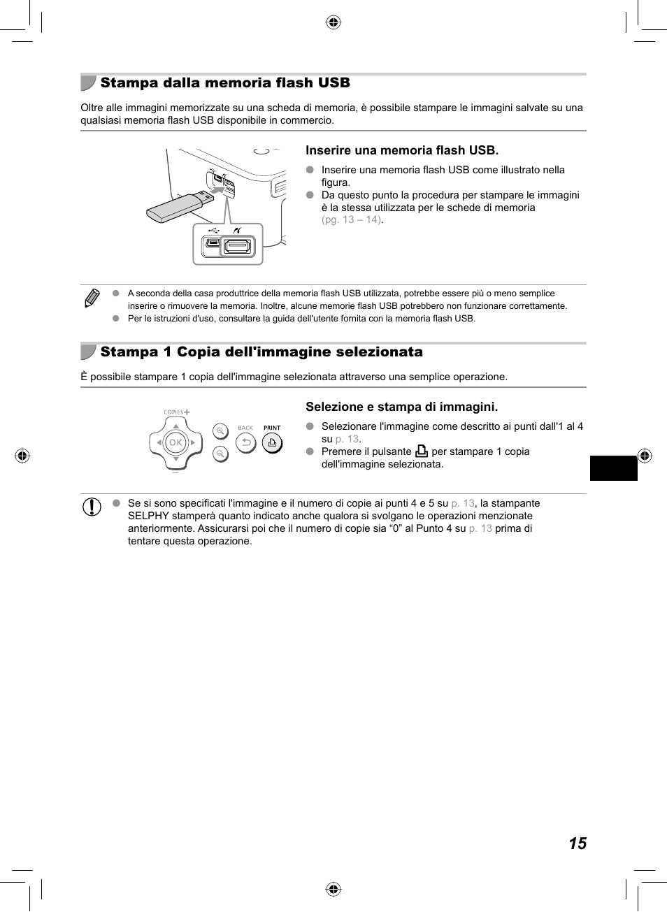 Stampa 1 copia dell'immagine selezionata | Canon SELPHY CP810 User Manual | Page 215 / 360