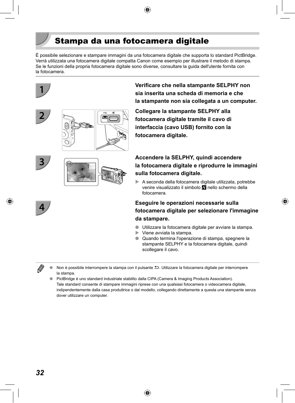Stampa da una fotocamera digitale | Canon SELPHY CP810 User Manual | Page 232 / 360