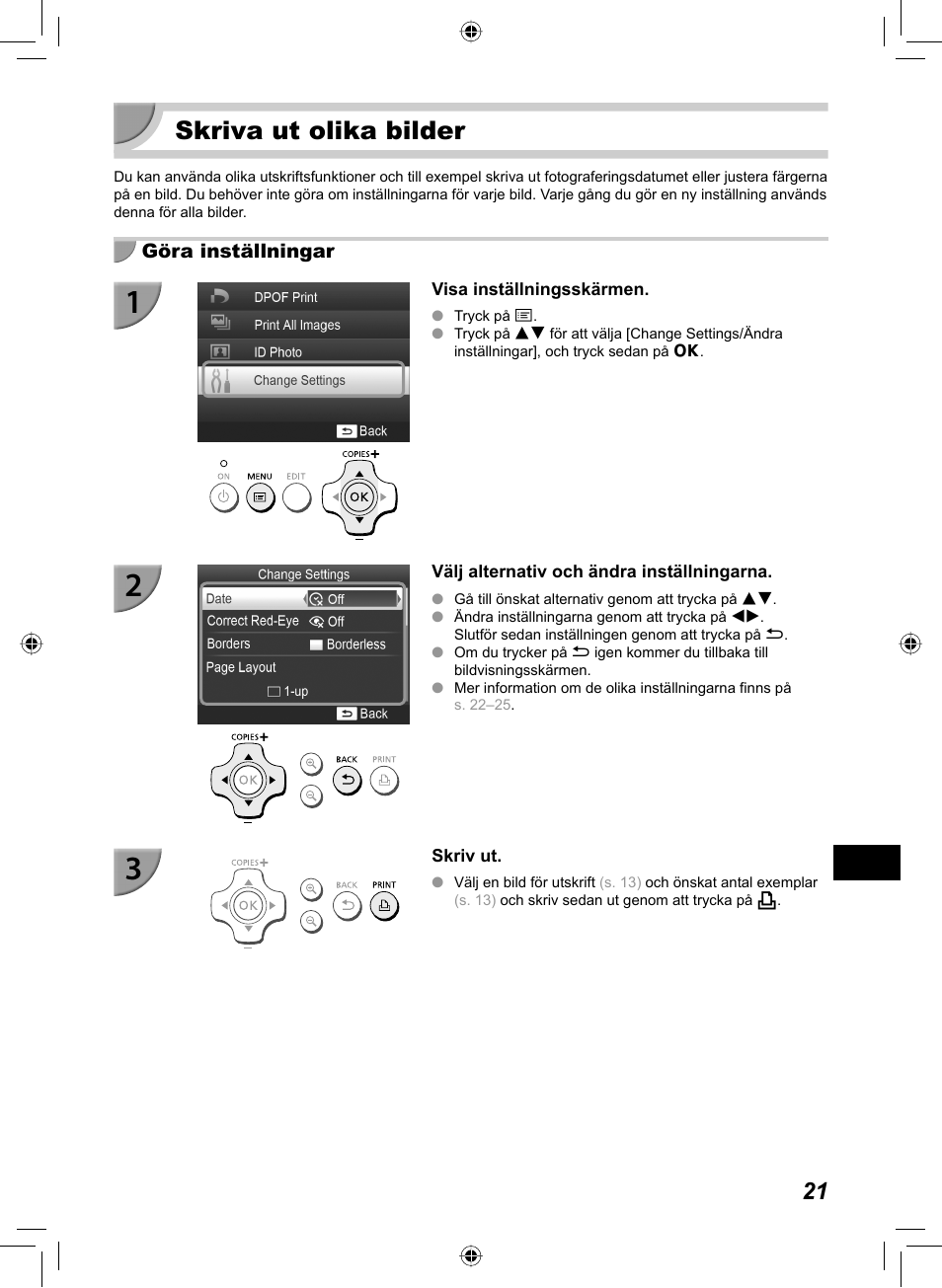 Skriva ut olika bilder | Canon SELPHY CP810 User Manual | Page 341 / 360