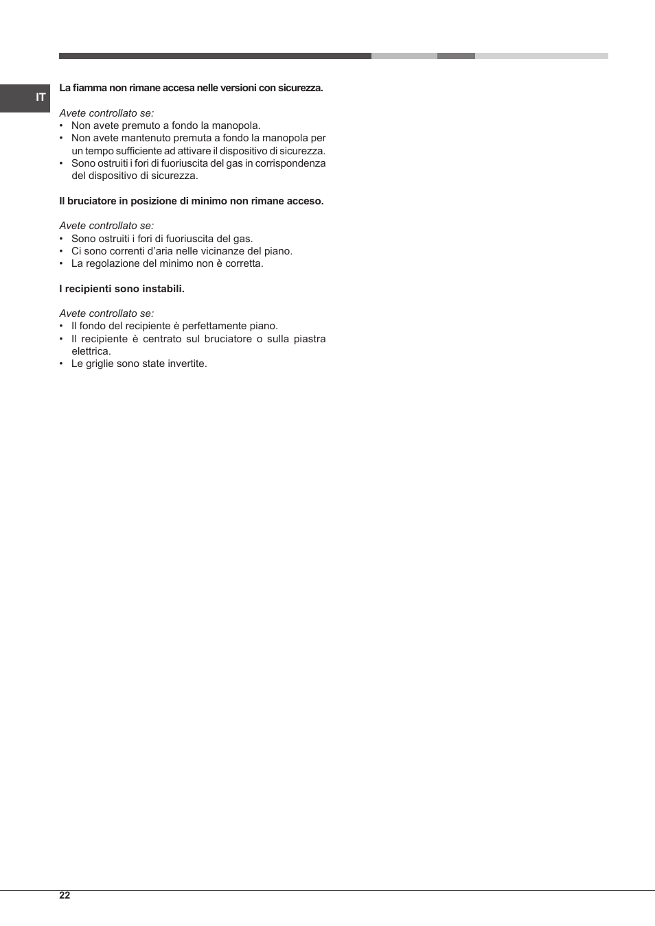 Hotpoint Ariston PC 640 T (AN) R-HA  EU User Manual | Page 22 / 88