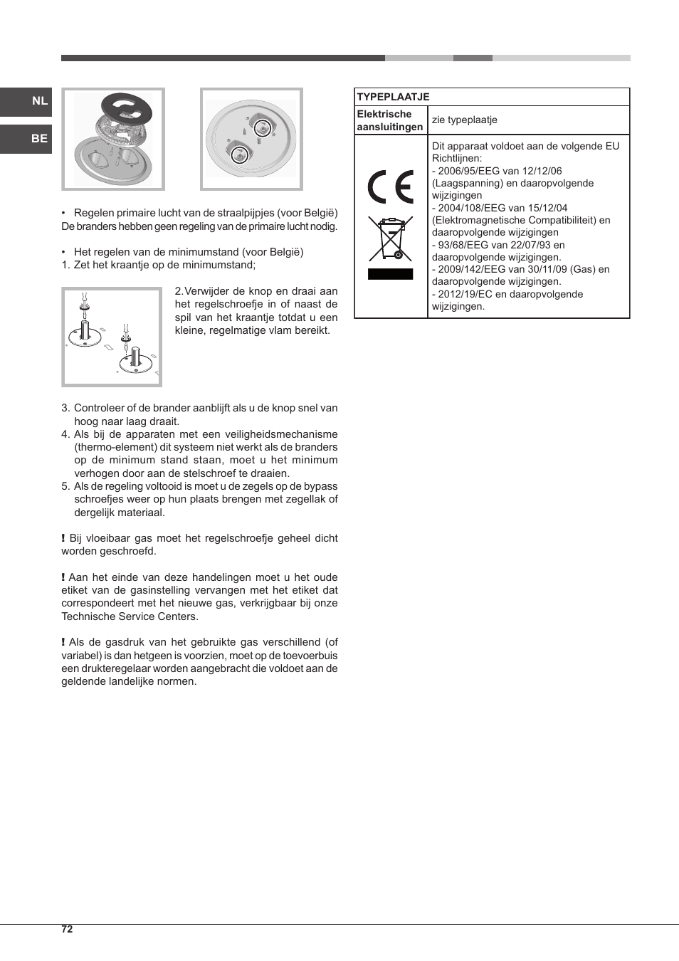 Hotpoint Ariston PC 640 T (AN) R-HA  EU User Manual | Page 72 / 88