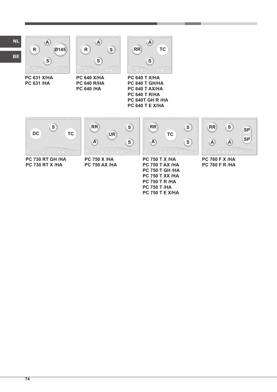 Hotpoint Ariston PC 640 T (AN) R-HA  EU User Manual | Page 74 / 88