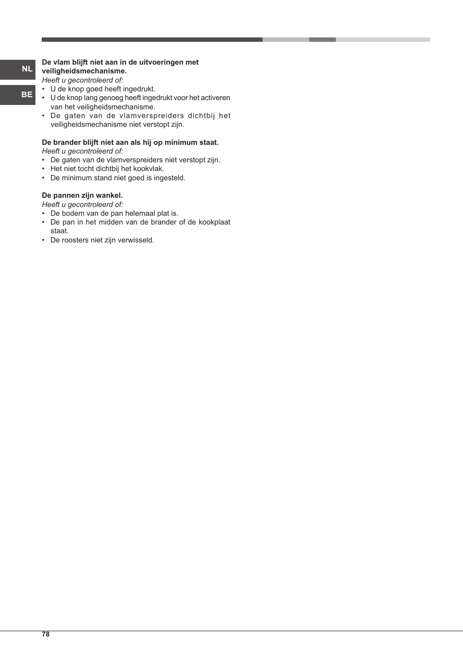 Hotpoint Ariston PC 640 T (AN) R-HA  EU User Manual | Page 78 / 88
