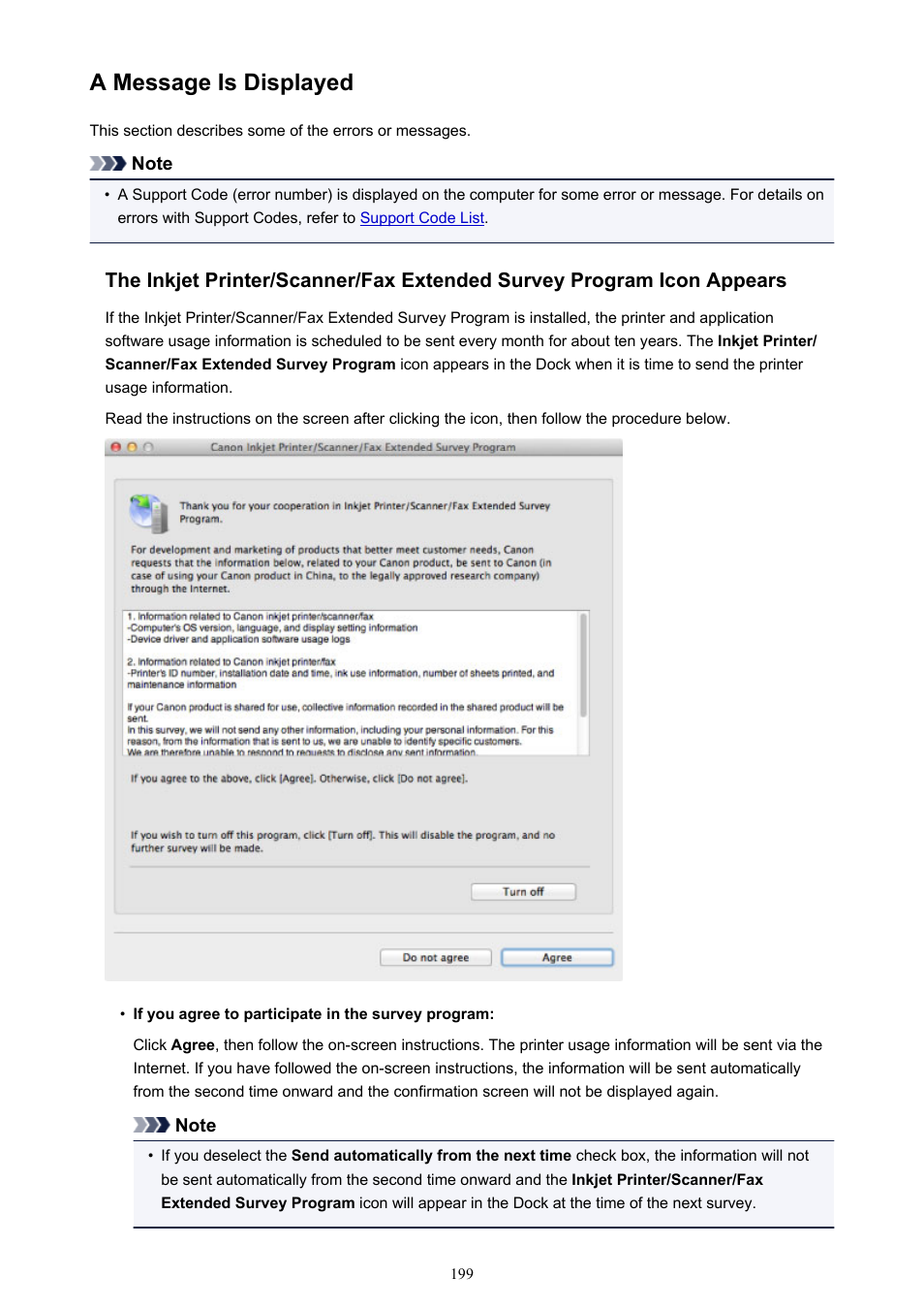 A message is displayed | Canon PIXMA iP2850 User Manual | Page 199 / 246