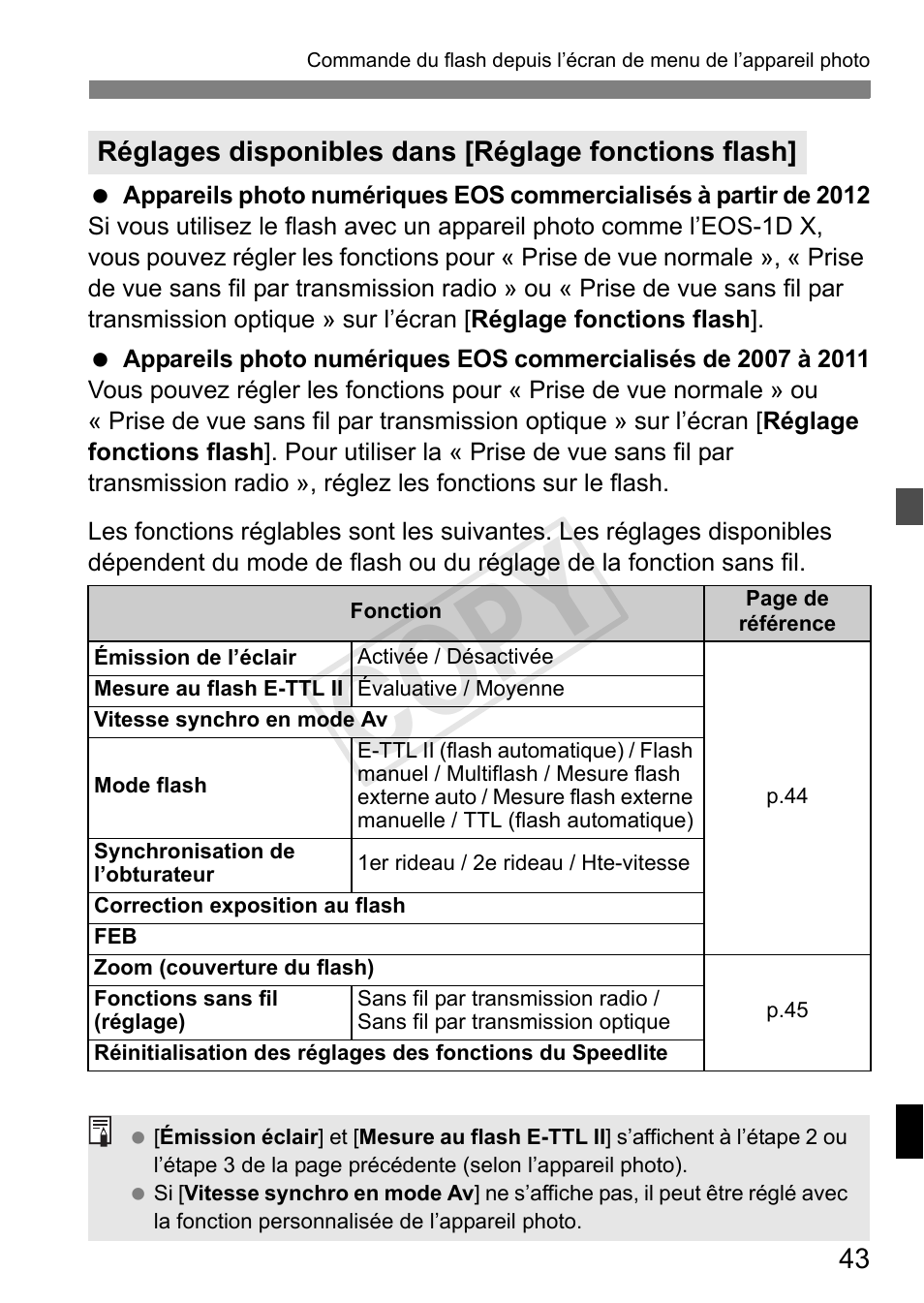 Cop y | Canon Speedlite 600EX-RT User Manual | Page 167 / 372