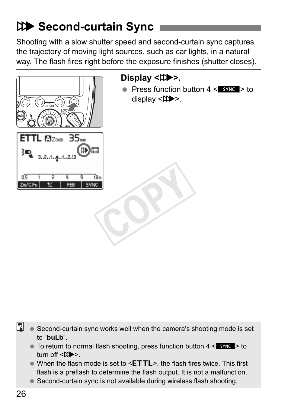 Cop y | Canon Speedlite 600EX-RT User Manual | Page 28 / 372