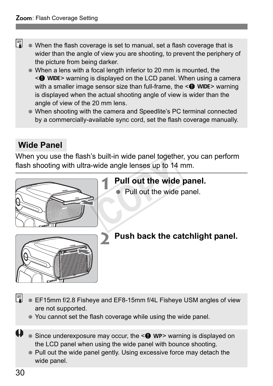 Cop y | Canon Speedlite 600EX-RT User Manual | Page 32 / 372