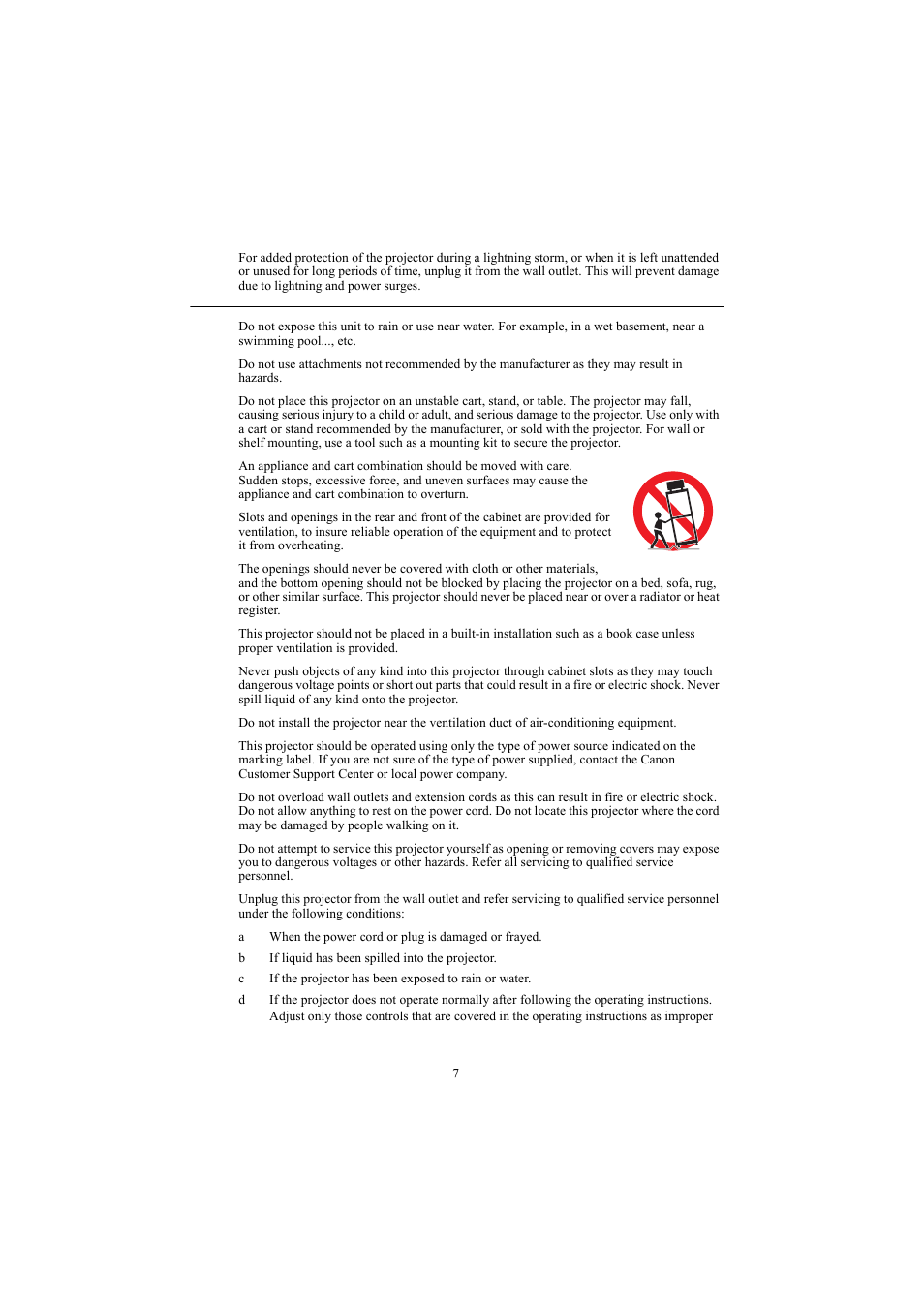 Canon LE-5W User Manual | Page 7 / 104