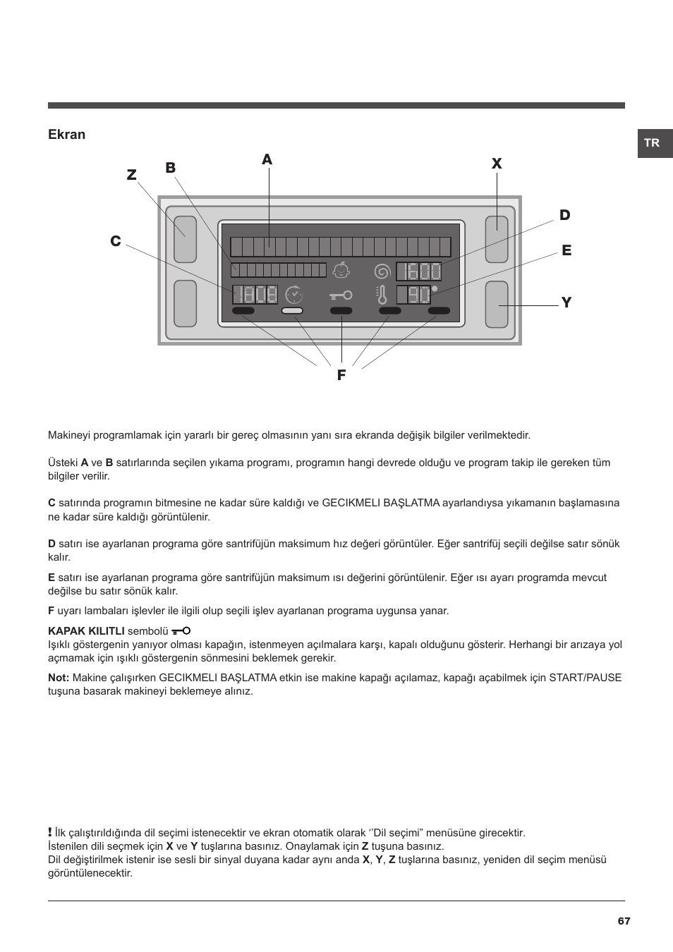 Hotpoint Ariston WMD 1044BX EU User Manual | Page 67 / 72