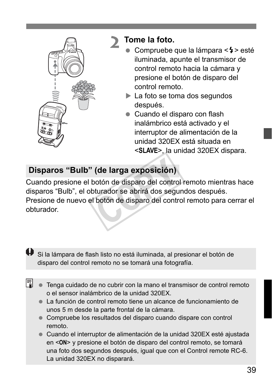 Cop y | Canon Speedlite 320EX User Manual | Page 137 / 148