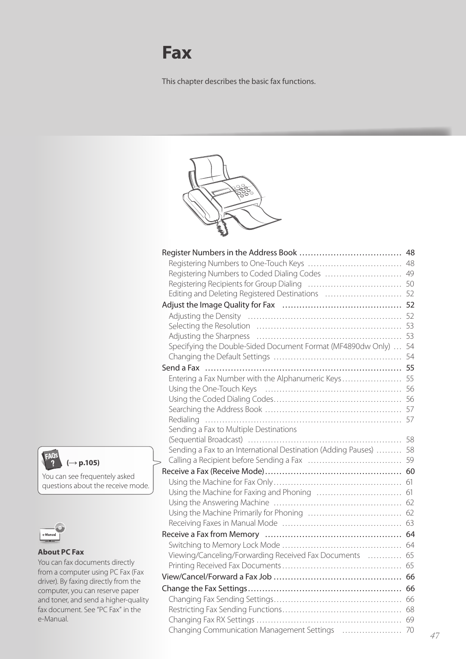 Canon imageCLASS MF4890dw User Manual | Page 47 / 116